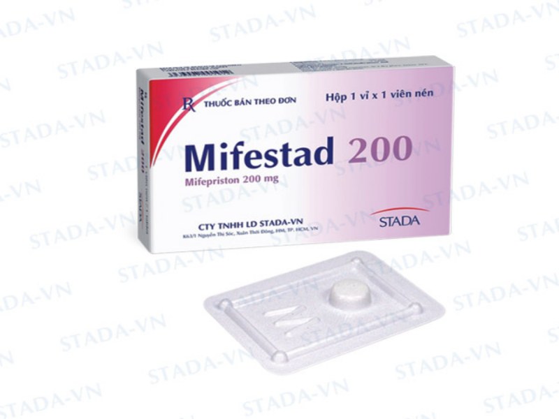 Sử dụng thuốc phá thai mifestad 200 