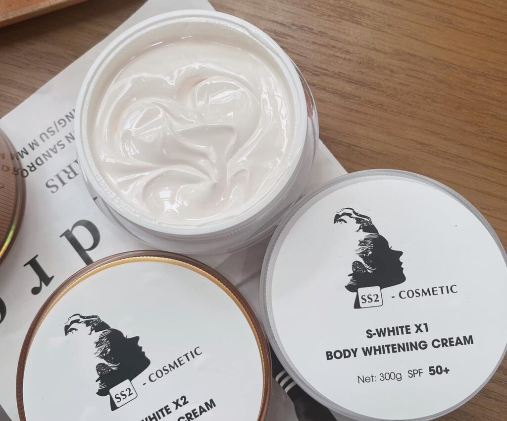 S-WHITE X1 BODY WHITENING CREAM